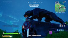 Fortnite 玩家齐聚黑豹雕像前，向 Chadwick Boseman 致敬